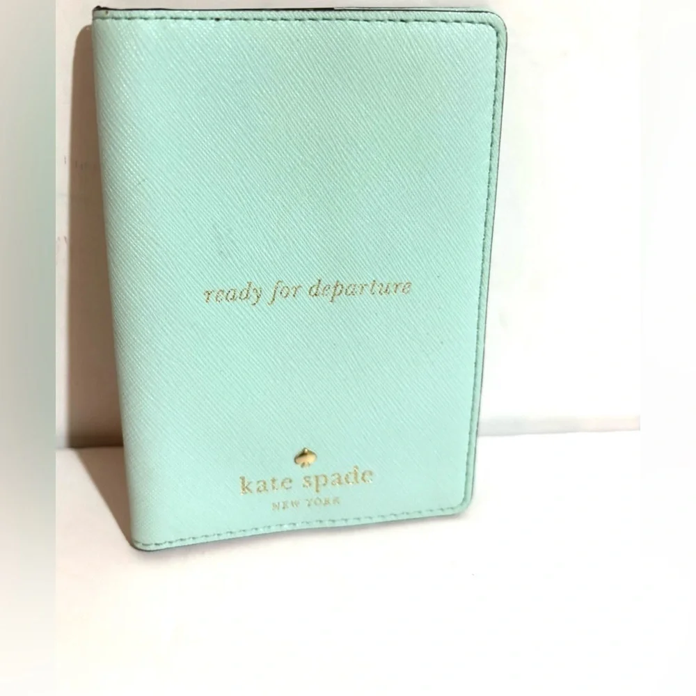 Kate Spade Light Green Travel Wallet